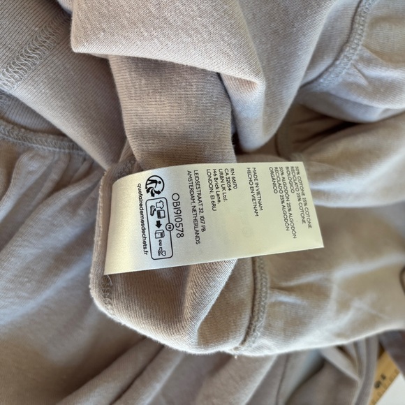 We the Free Care FP Tan Rose Petal Tee Sz M NWT - Picture 5 of 9